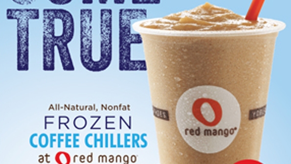 Red Mango debuts Frozen Coffee Chillers