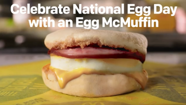 Must-see Videos: Happy 45th To The Egg Mcmuffin 